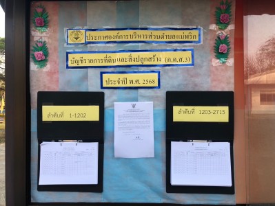 แบบบัญชีรายการที่ดินและสิ่งปลูกสร้าง (ภ.ด.ส.3) ประจำปี ... Image 1